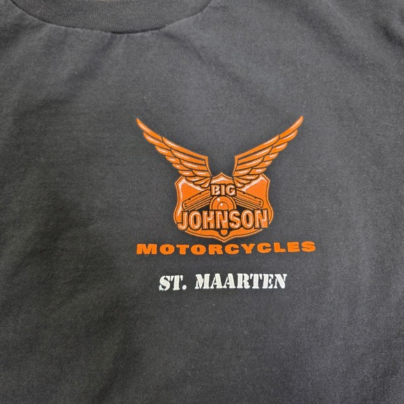 1998 Big Johnson Tag MotorcyclesThe Bi*ch That Fell Off Shirt St Marten Sz XL - Picture 7 of 7